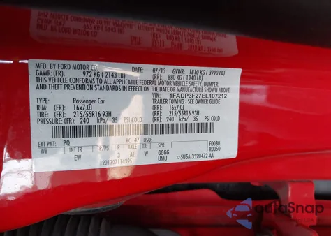 2014 Ford Focus Se from USA, damaged, VIN 1FADP3F27EL107212